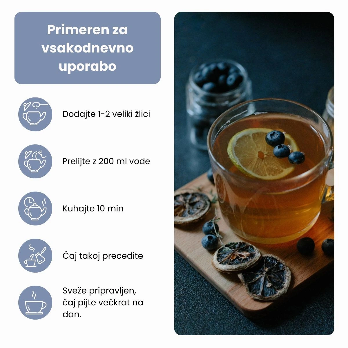 Galex Borovnice, čaj (40 g)