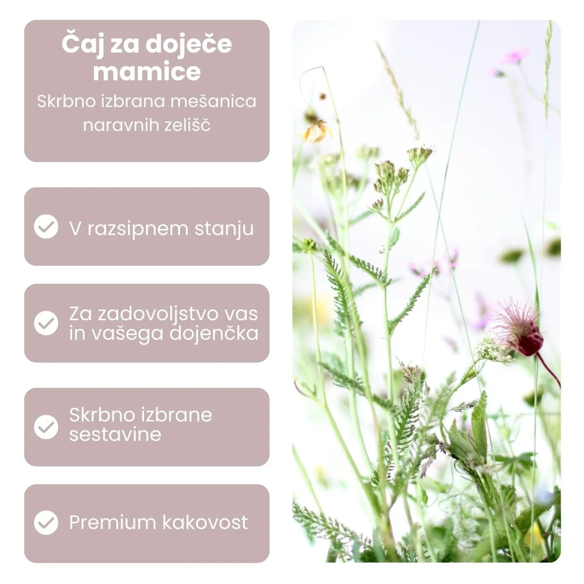 čaj za doječe mamice