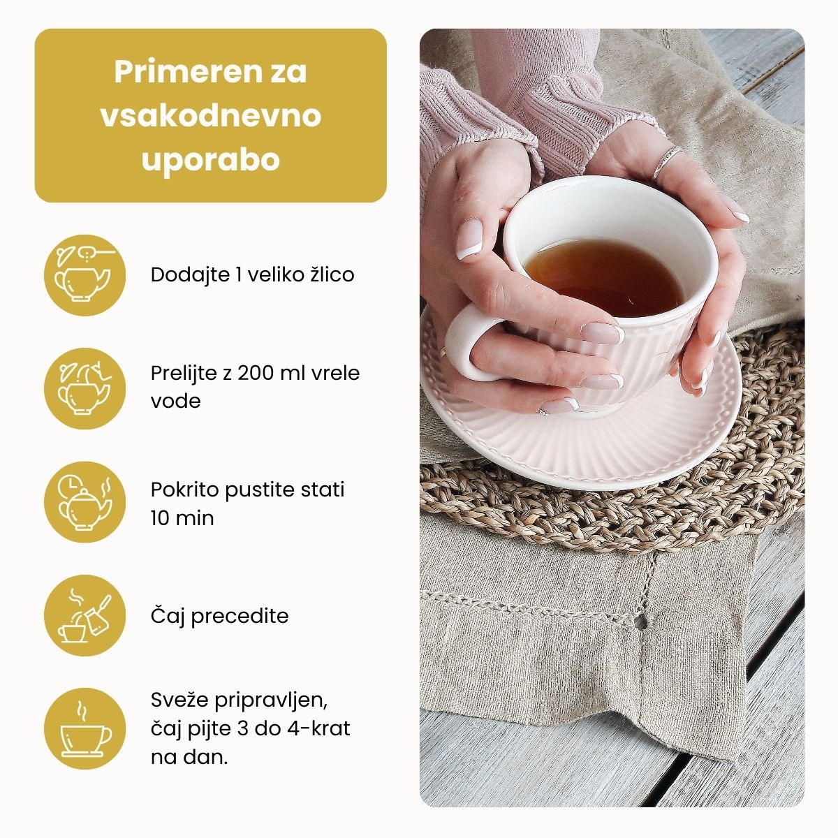 Galex, čaj - zel navadnega rmana (40 g)