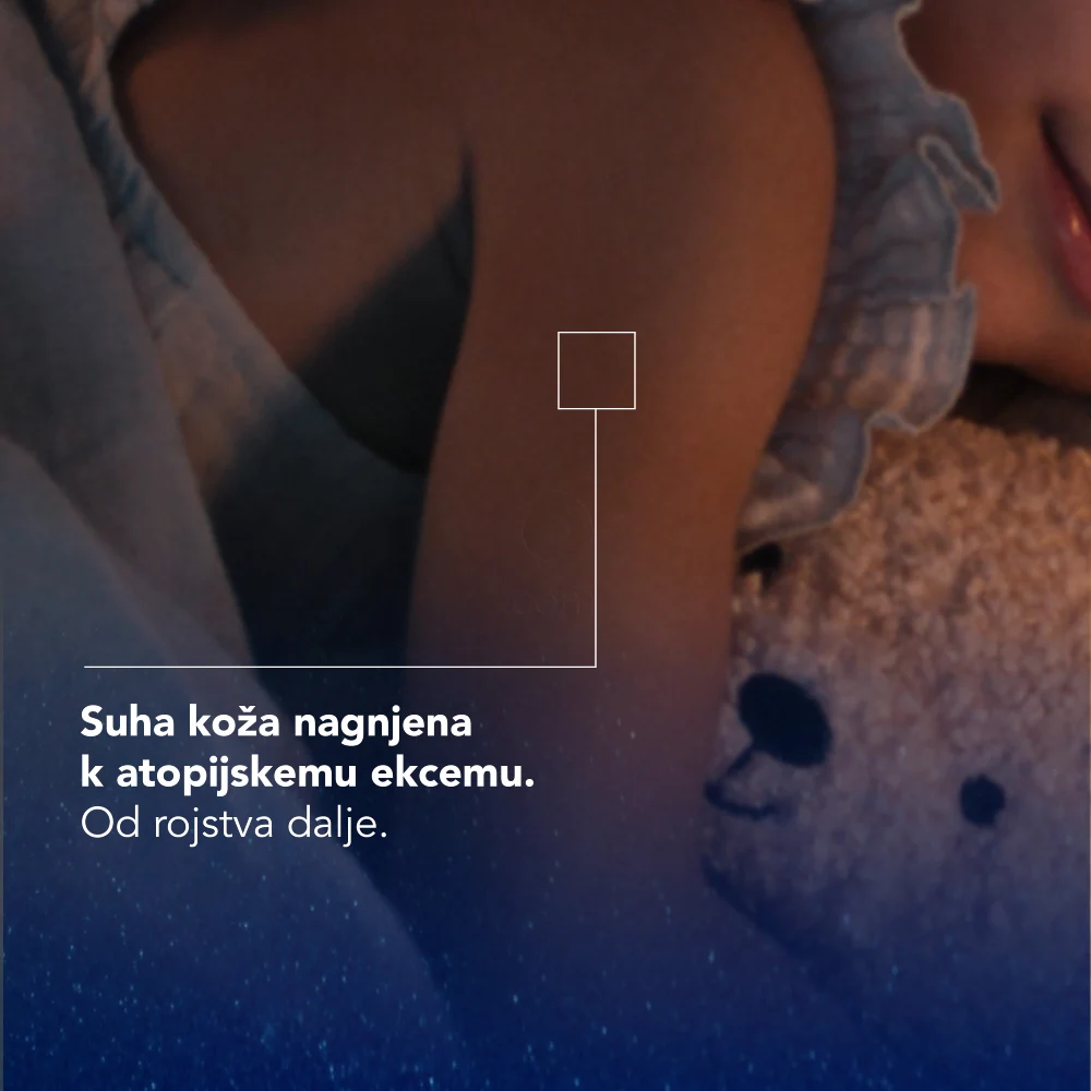 A-Derma Exomega Control, emolientna obnavljajoča nočna krema - tuba (200 ml)