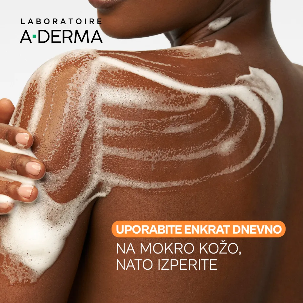 A-Derma Exomega Control, emolientno čistilno olje za tuširanje (1000 ml)