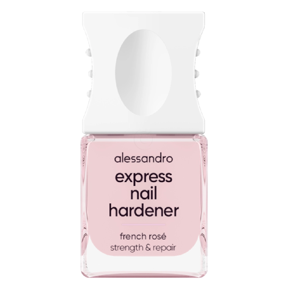 Alessandro Express Nail Hardener, lak za poškodovane nohte - French Rose (10 ml)