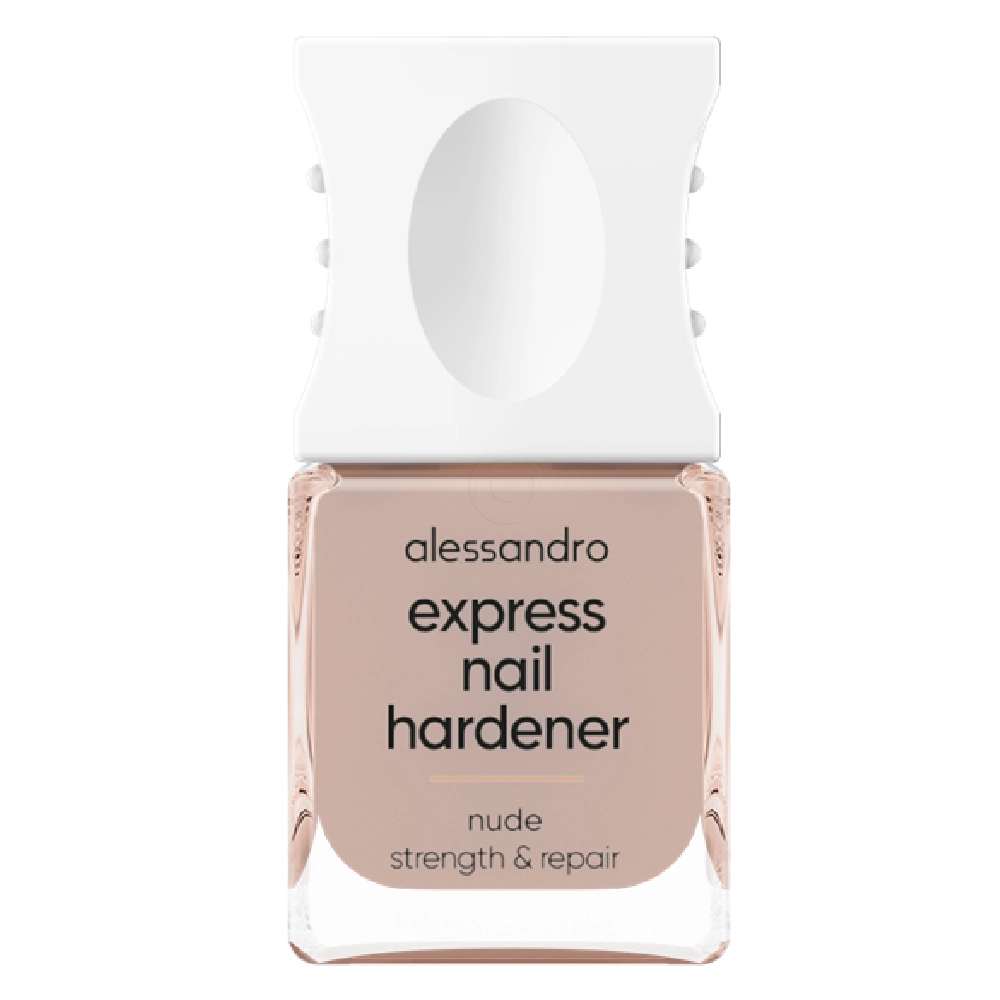 Alessandro Express Nail Hardener, lak za poškodovane nohte - Nude (10 ml)