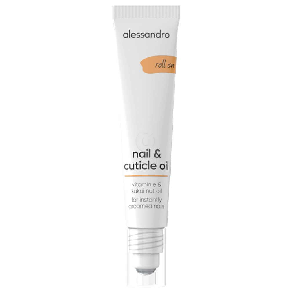 Alessandro Nail & Cuticle Oil Roll-on, negovalno olje za nohte in obnohtno kožico (15 ml)