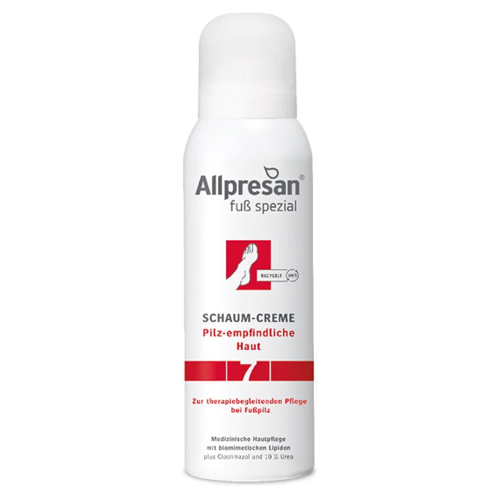 Allpresan pedicare 7, kremna pena za nego kože stopal (125 ml)