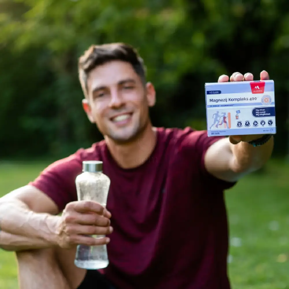 Almadea Magnezij Kompleks 400, prašek - vrečke (30 vrečk)