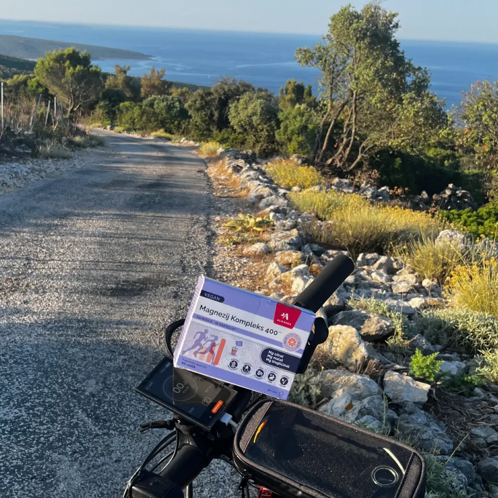 Almadea Magnezij Kompleks 400, prašek - vrečke (30 vrečk)