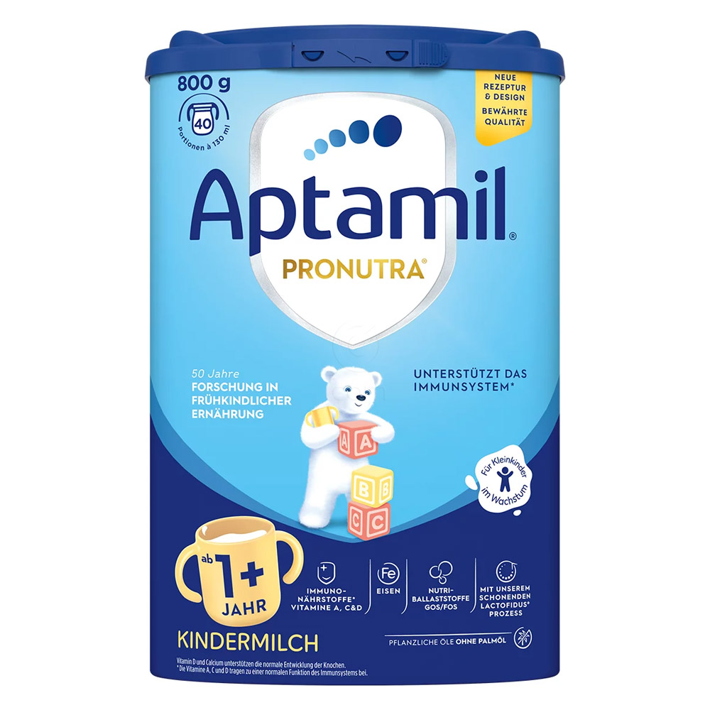 Aptamil 1+ Pronutra, mleko za malčke po 1. letu starosti (800 g)