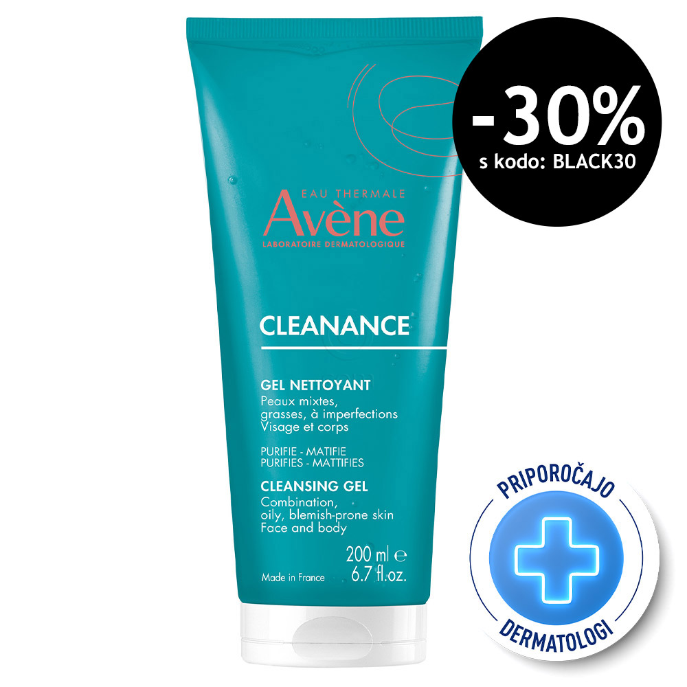 Avene Cleanance, gel za čiščenje (200 ml)