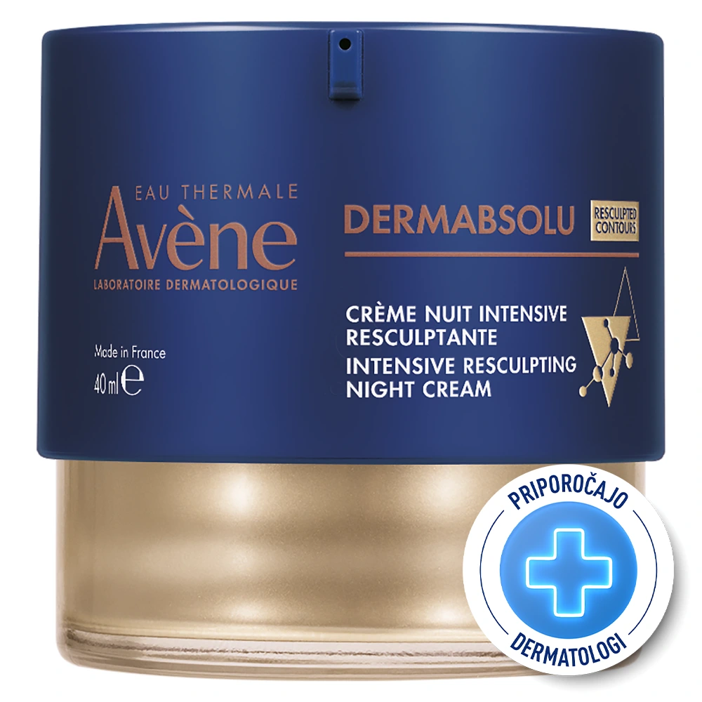 Avene Dermabsolu, intenzivna nočna krema za preoblikovanje  (40 ml)