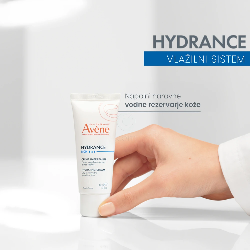 Avene Hydrance Riche, bogata vlažilna krema - tuba (40 ml)