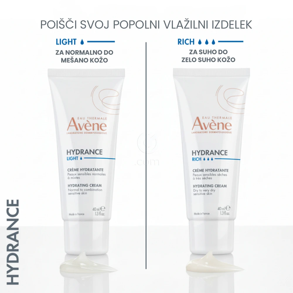 Avene Hydrance Riche, bogata vlažilna krema - tuba (40 ml)
