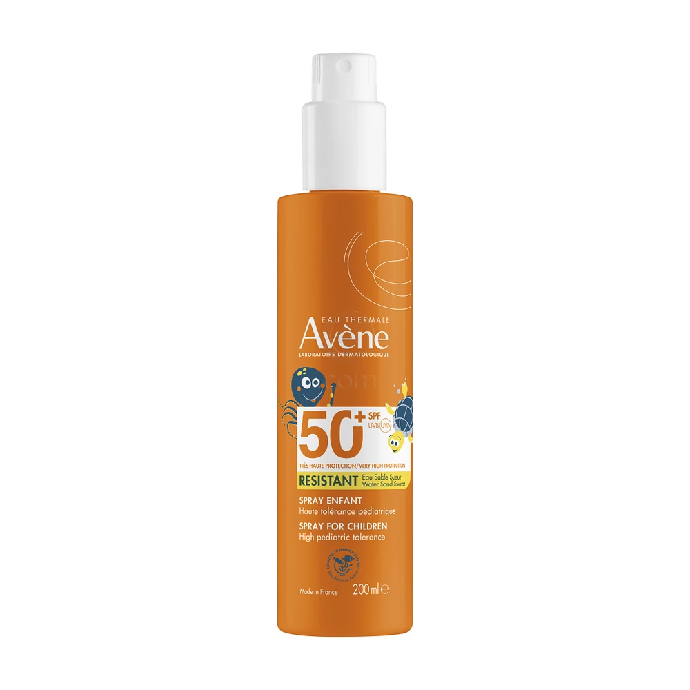 Avene Sun, paket - otroško pršilo ZF50+ in Reflexe Solaire emulzija ZF50+ (200 ml + 30 ml)