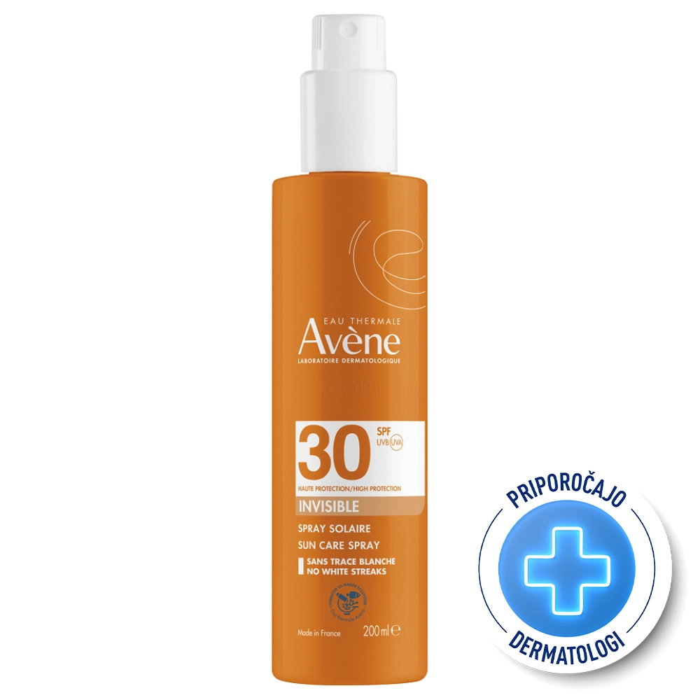 Avene Sun, pršilo za zaščito pred soncem - ZF30 (200 ml)