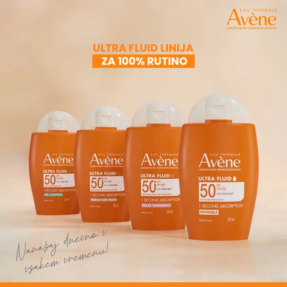 Avene Sun, Ultra Fluid Oil Control - ZF50 (50 ml)