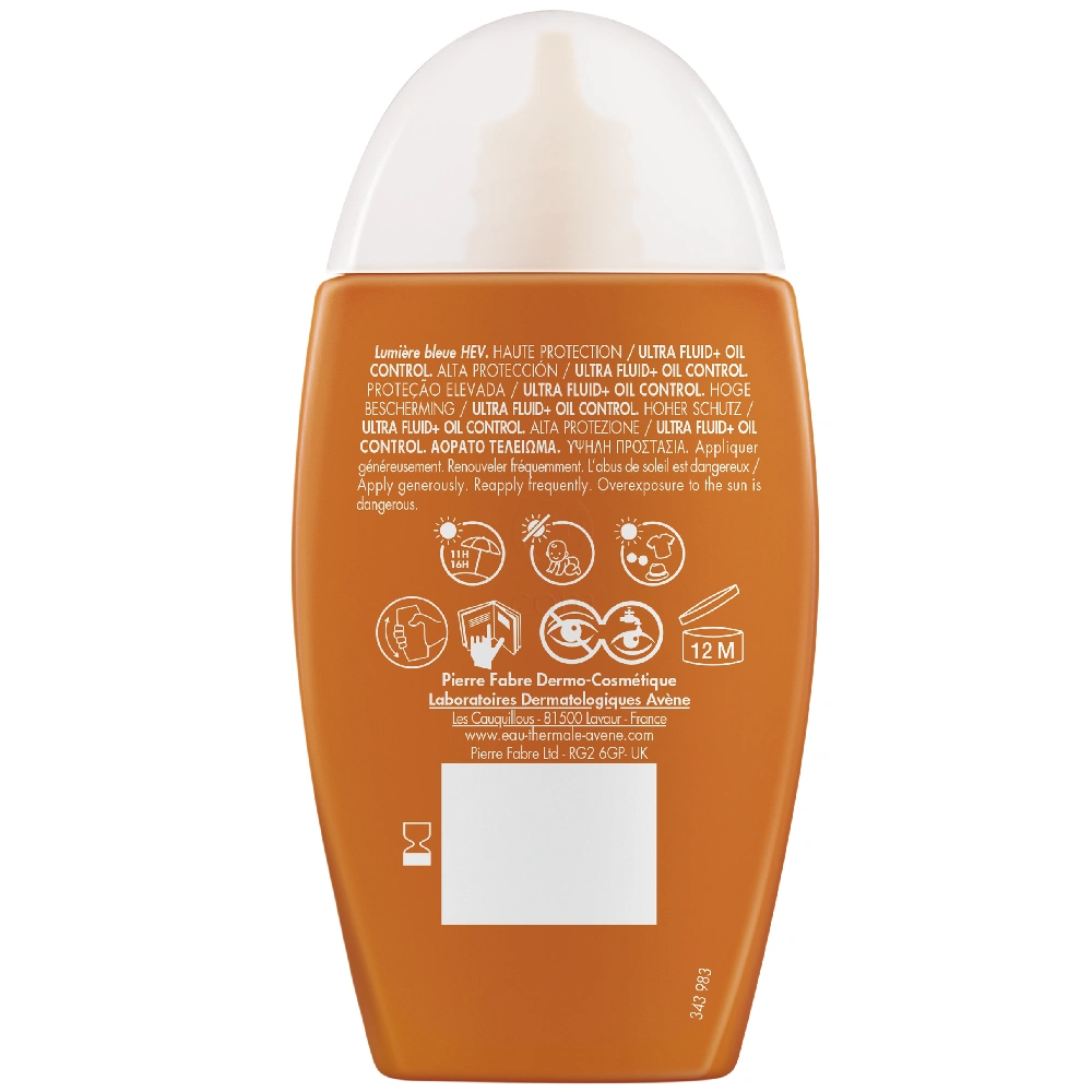 Avene Sun, Ultra Fluid Oil Control - ZF 50 (50 ml)