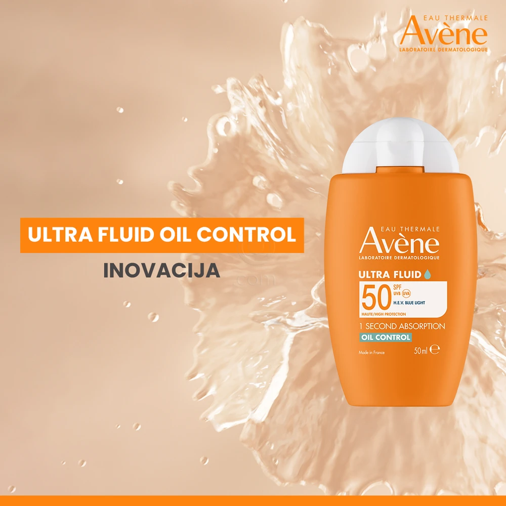 Avene Sun, Ultra Fluid Oil Control - ZF50 (50 ml)