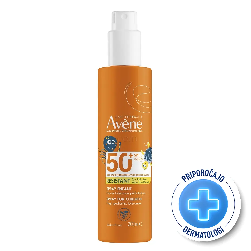 Avene Sun, zelo visoka zaščita pred soncem za otroke  - ZF50+ (200 ml)