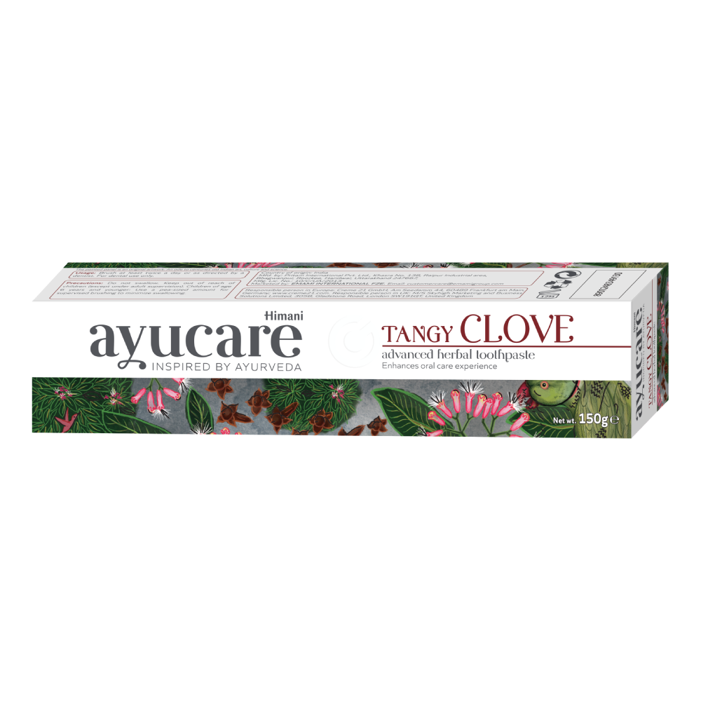 Ayucare Tangy Clove, zeliščna zobna pasta brez fluorida (150 g)