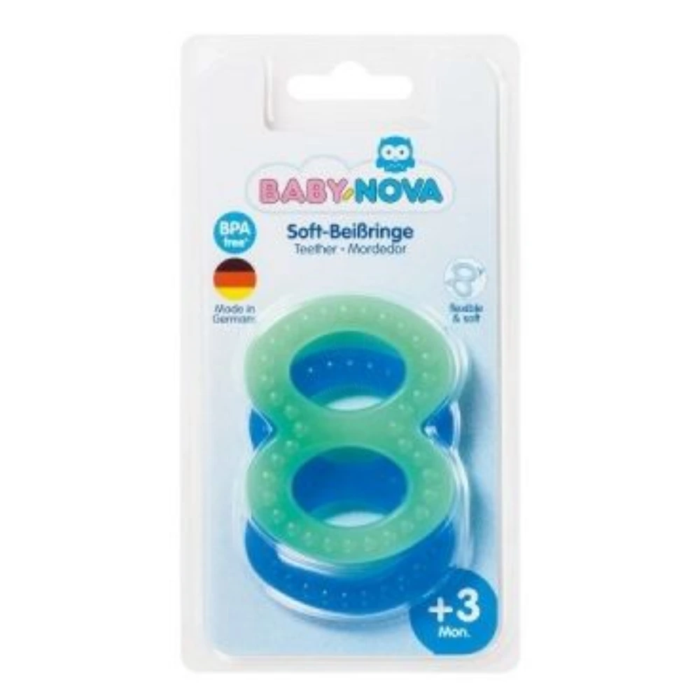 Baby-Nova, grizalo osmica - različni motivi (2 grizali)