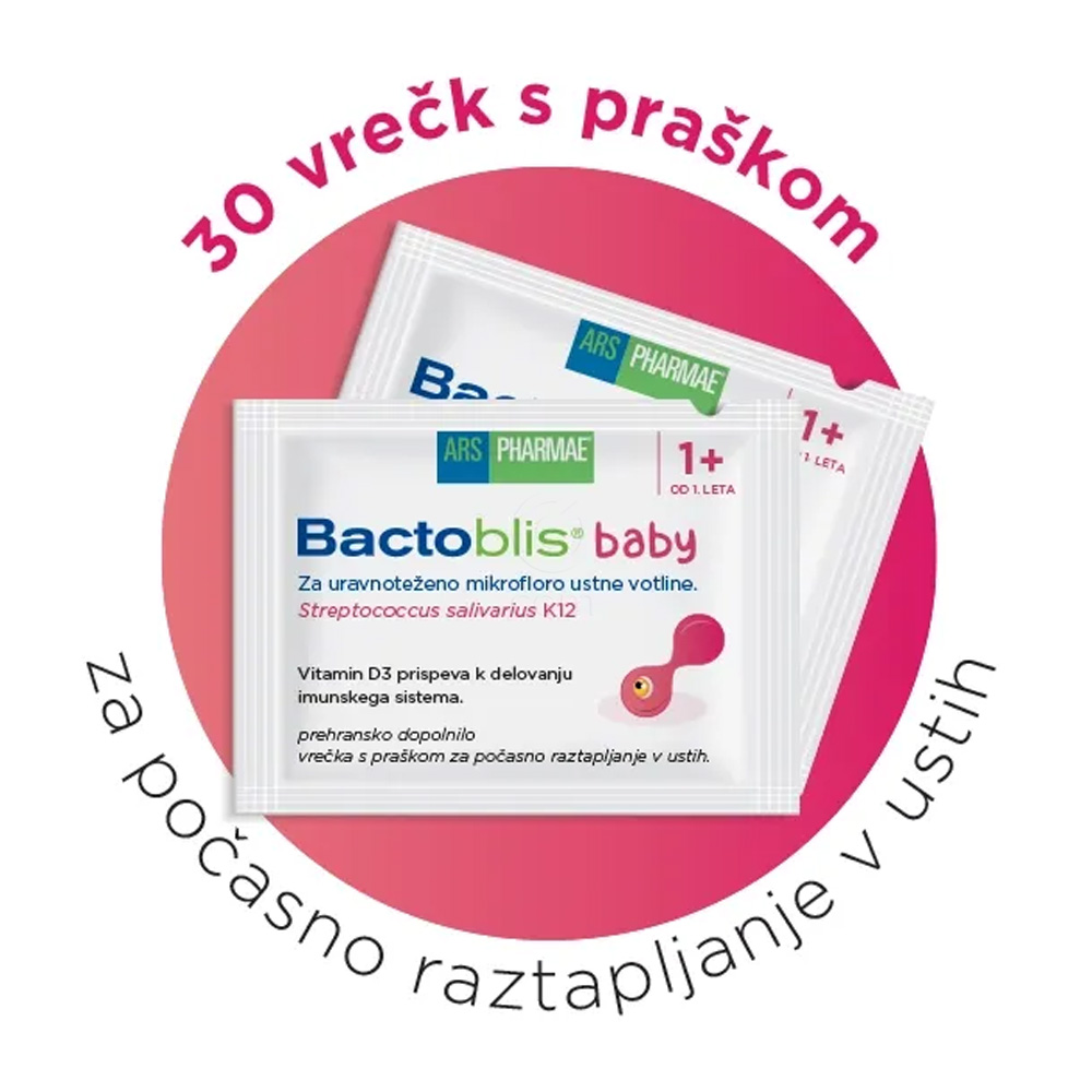 Bactoblis Baby Ars Pharmae, vrečke (30 vrečk)