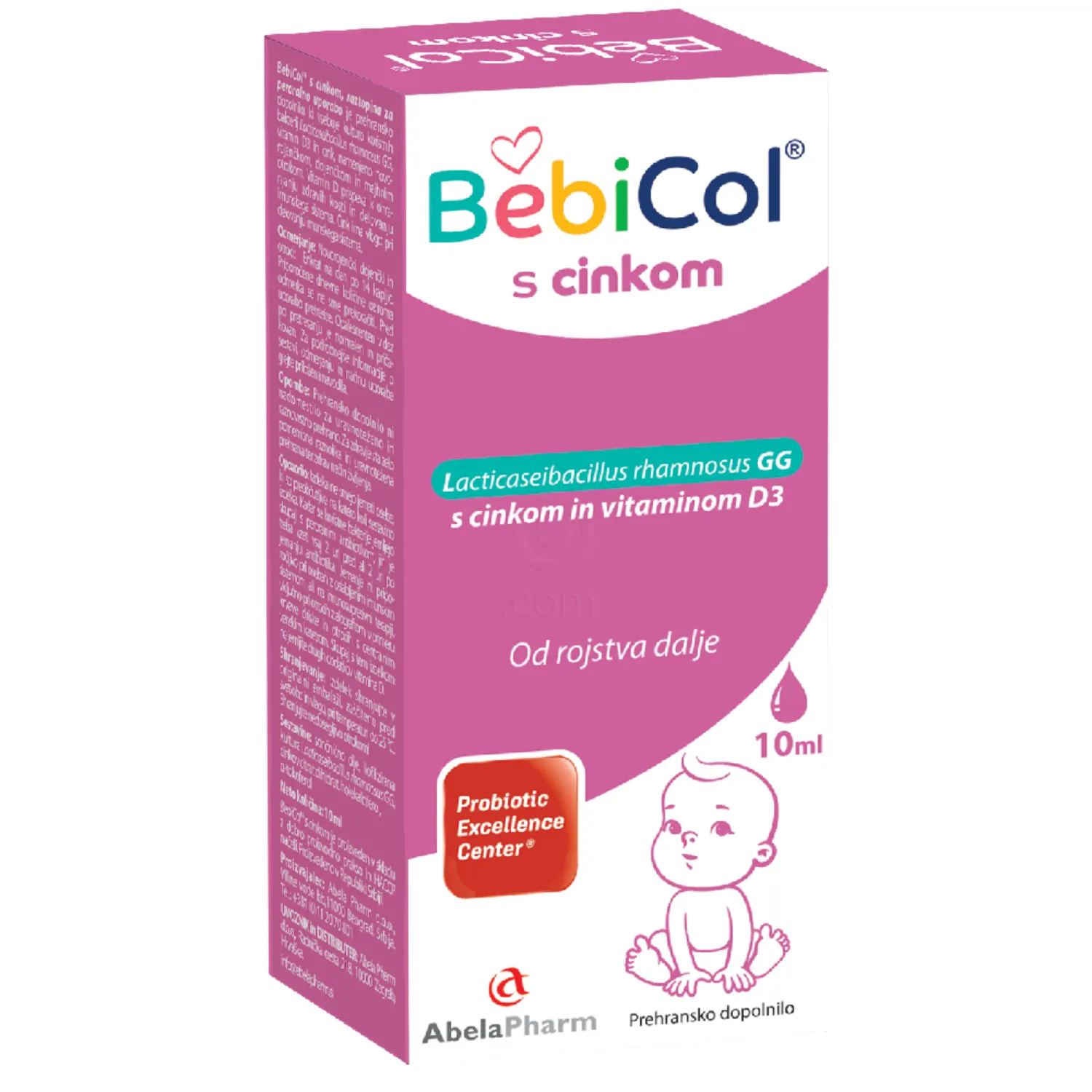 Bebicol s cinkom, kapljice za peroralno uporabo (10 ml)