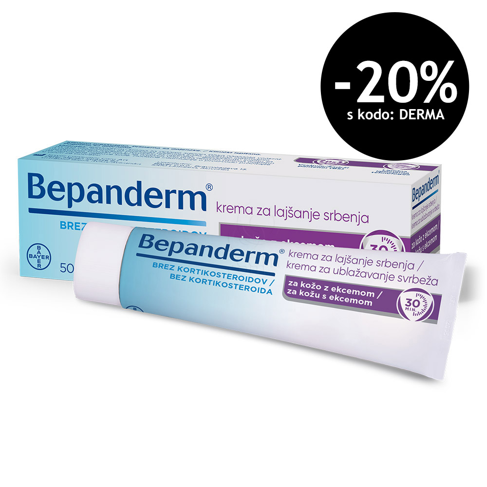 Bepanderm, krema za lajšanje srbenja (50 g)