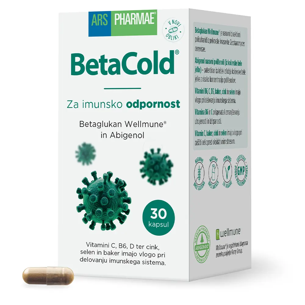 betacold vegetarijanske kapsule