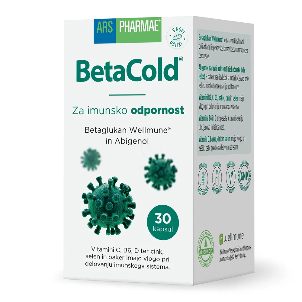 BetaCold Ars Pharmae, kapsule (30 kapsul)