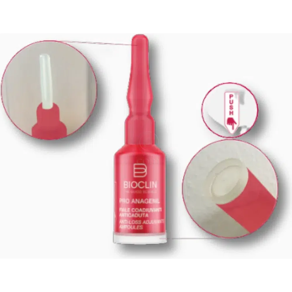 Bioclin PRO Anagenil, ampule za lasišče proti izpadanju las (10 x 4 ml)