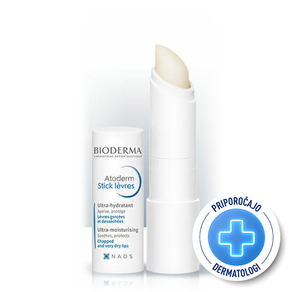 Bioderma Atoderm, stik za ustnice (4 g)