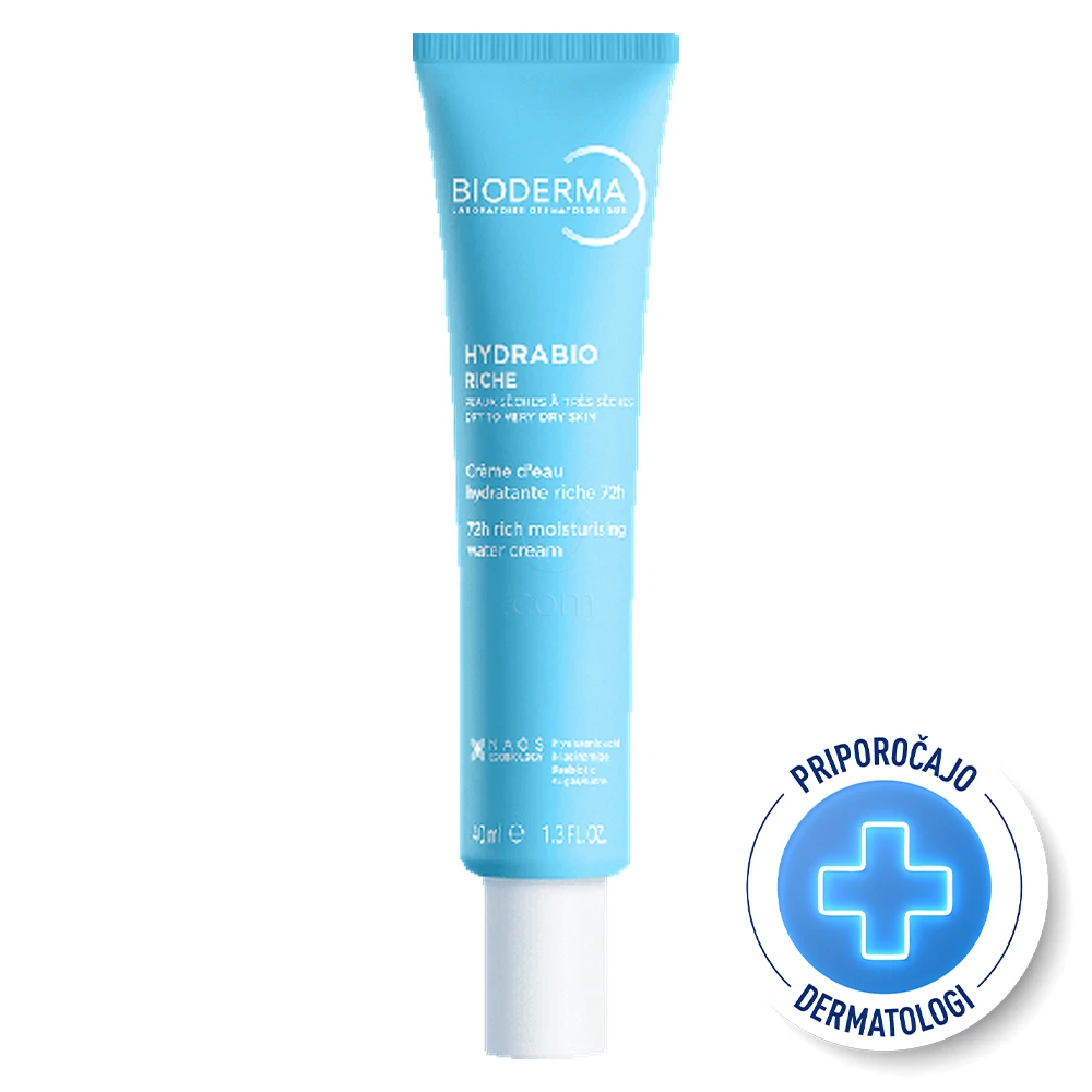 Bioderma Hydrobio Riche, bogata vlažilna krema (40 ml)
