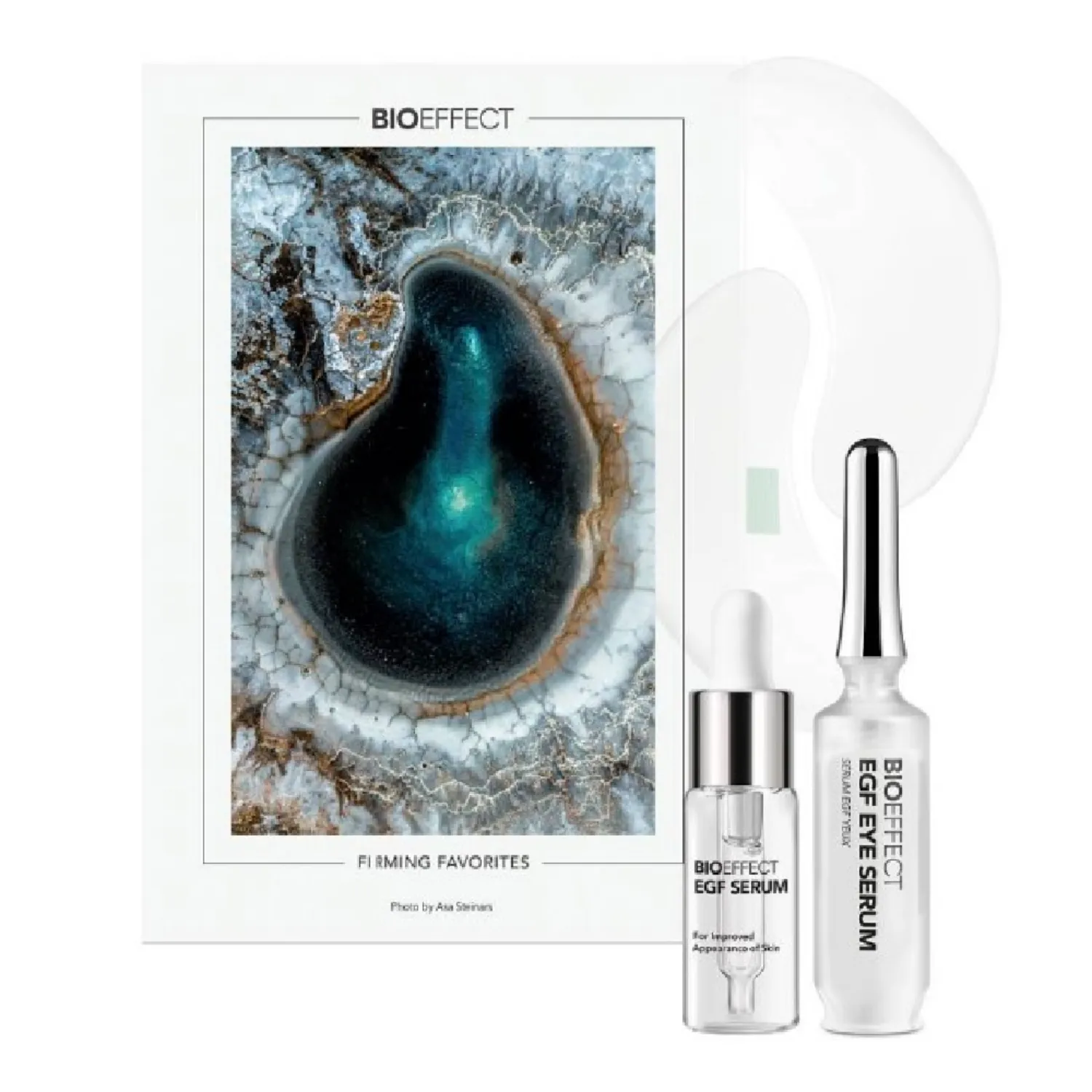 Bioeffect Firming Favorites Set, paket - pomlajevalni set za obraz in predel okoli oči (15 ml + 6 ml + 3,6 g)