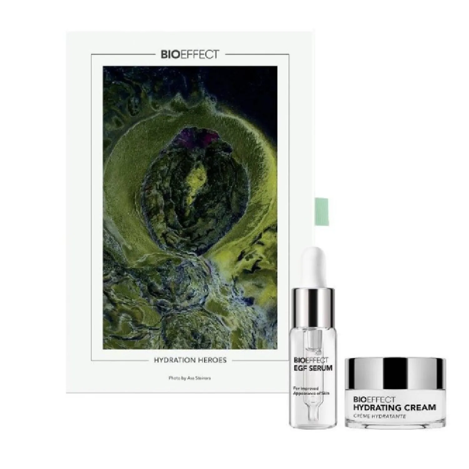 BIOEFFECT Hydration Heroes Set, paket - vlažilna nega proti vidnim znakom staranja (2 x 15 ml)