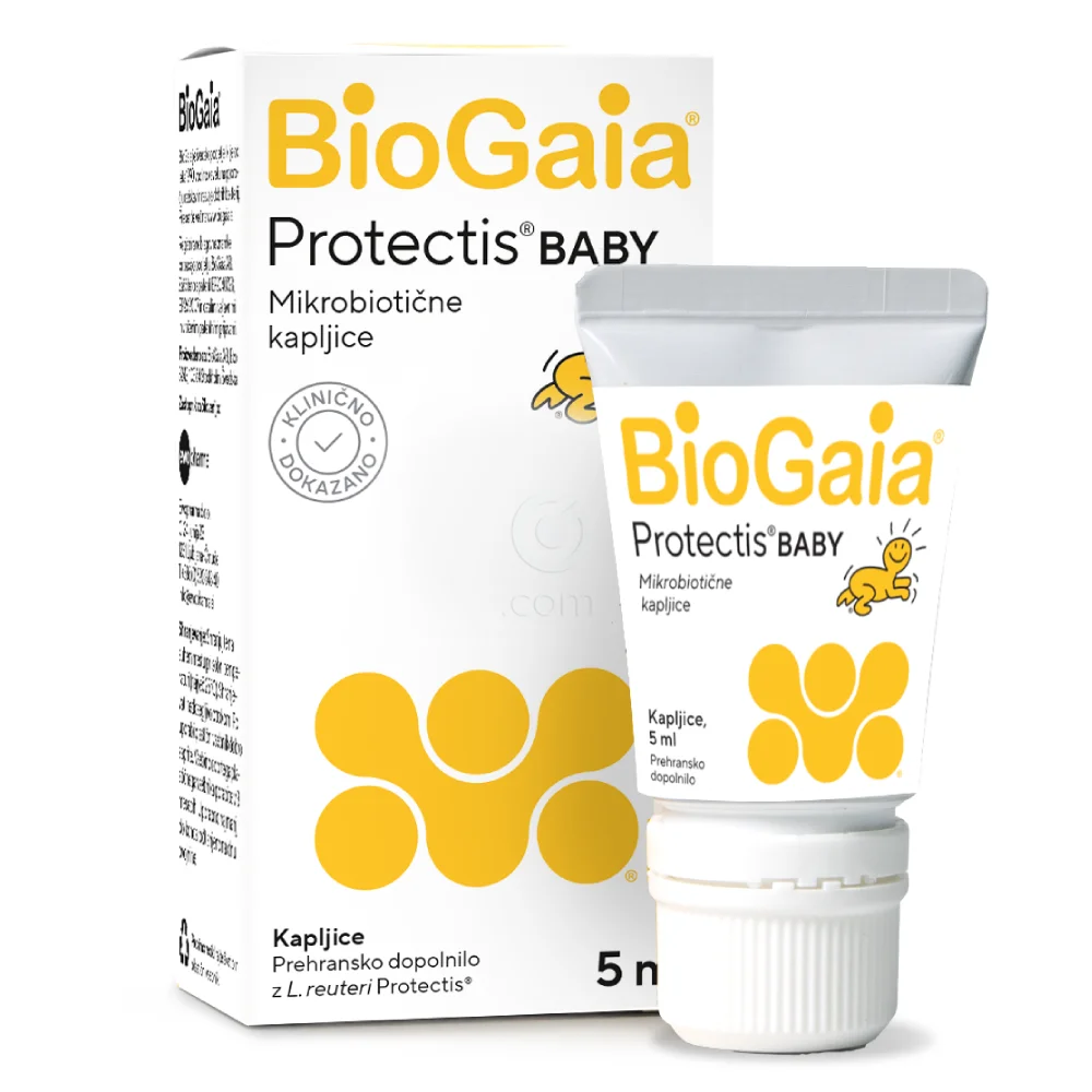 BioGaia Protectis Baby D3, kapljice za otroke in dojenčke - tuba (5 ml)