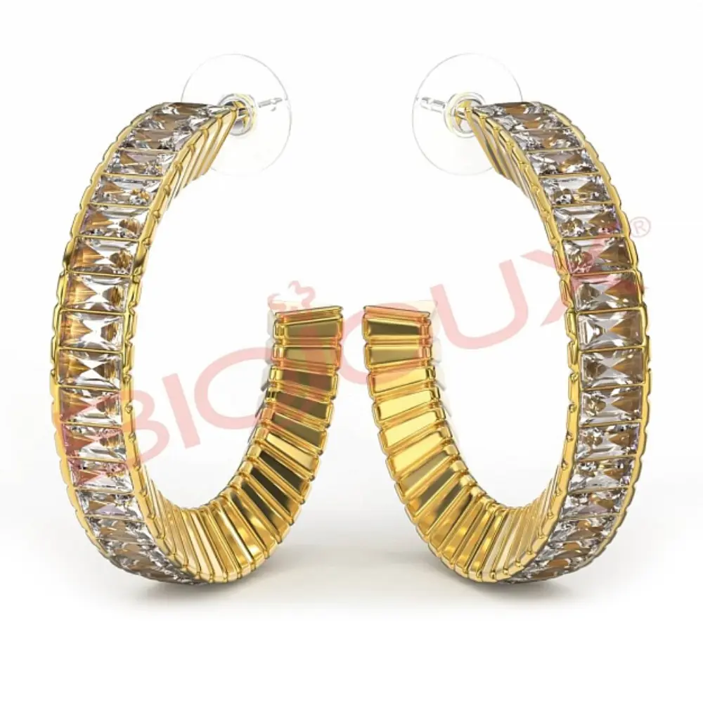 Biojoux, uhani iz kirurškega jekla - Thaladir - BJT356 (2 uhana)