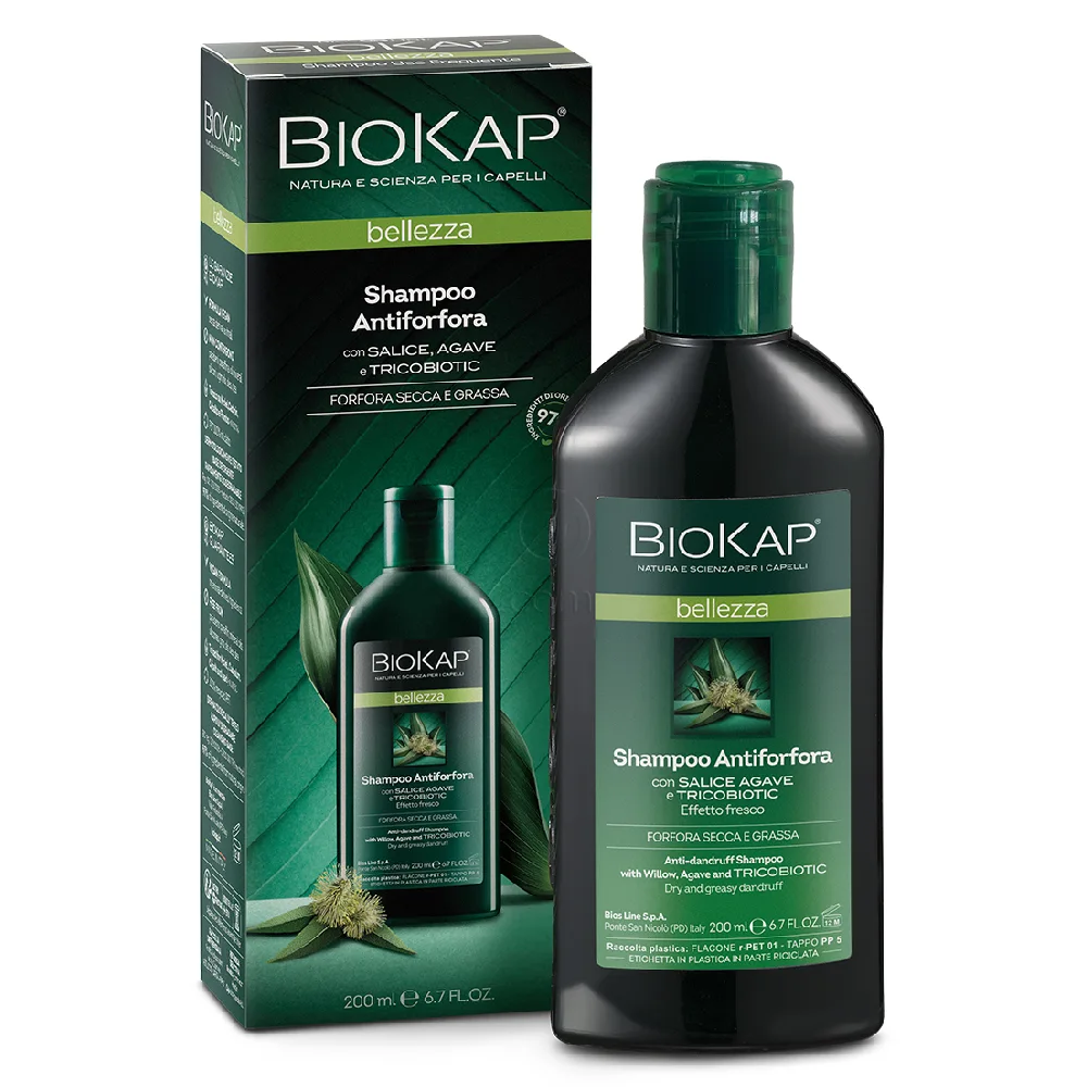 Biokap, šampon s probiotiki proti prhljaju (200 ml)