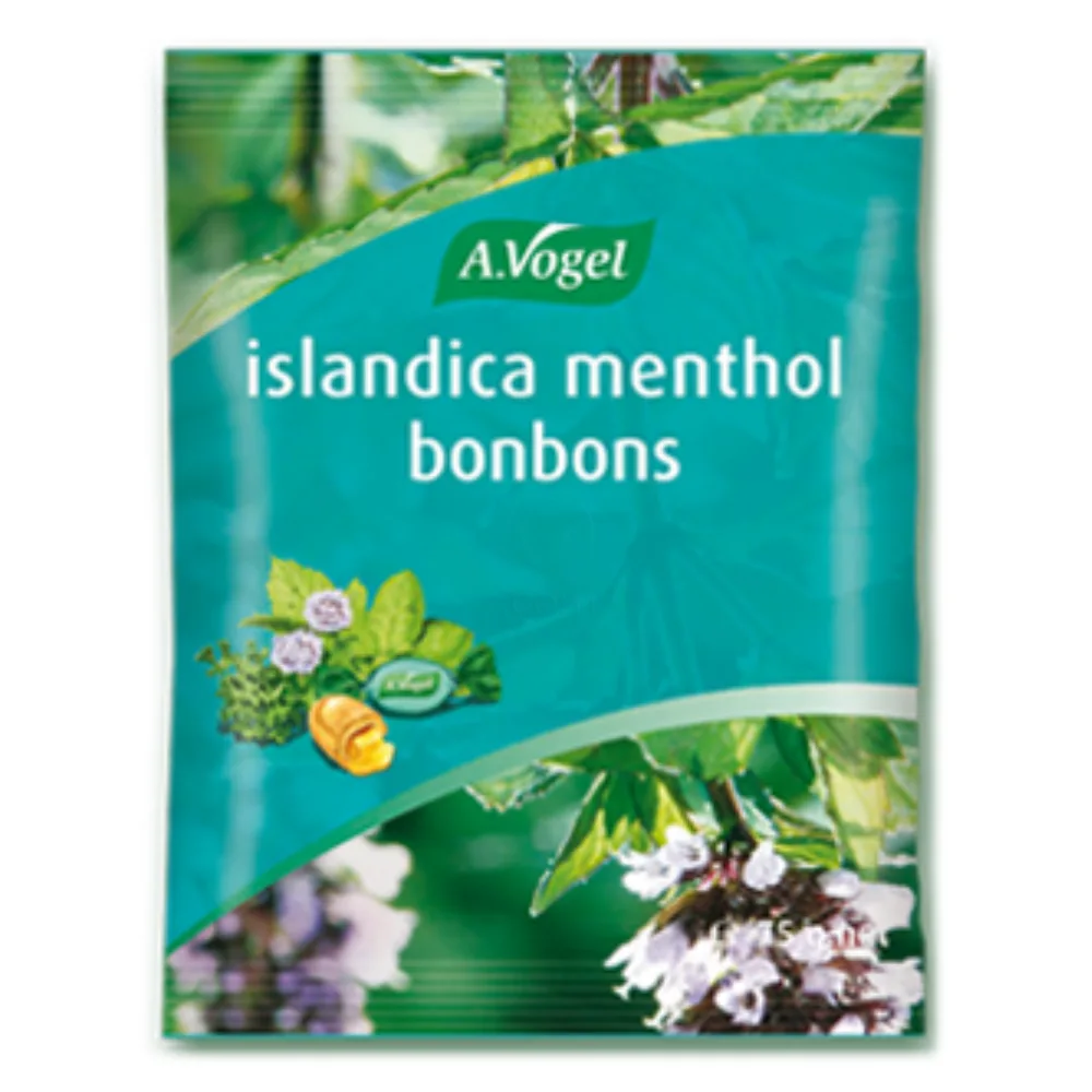 Bonboni Islandica menthol (75 g)