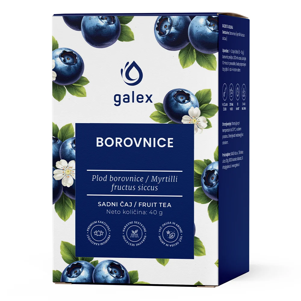 Galex Borovnice, čaj (40 g)