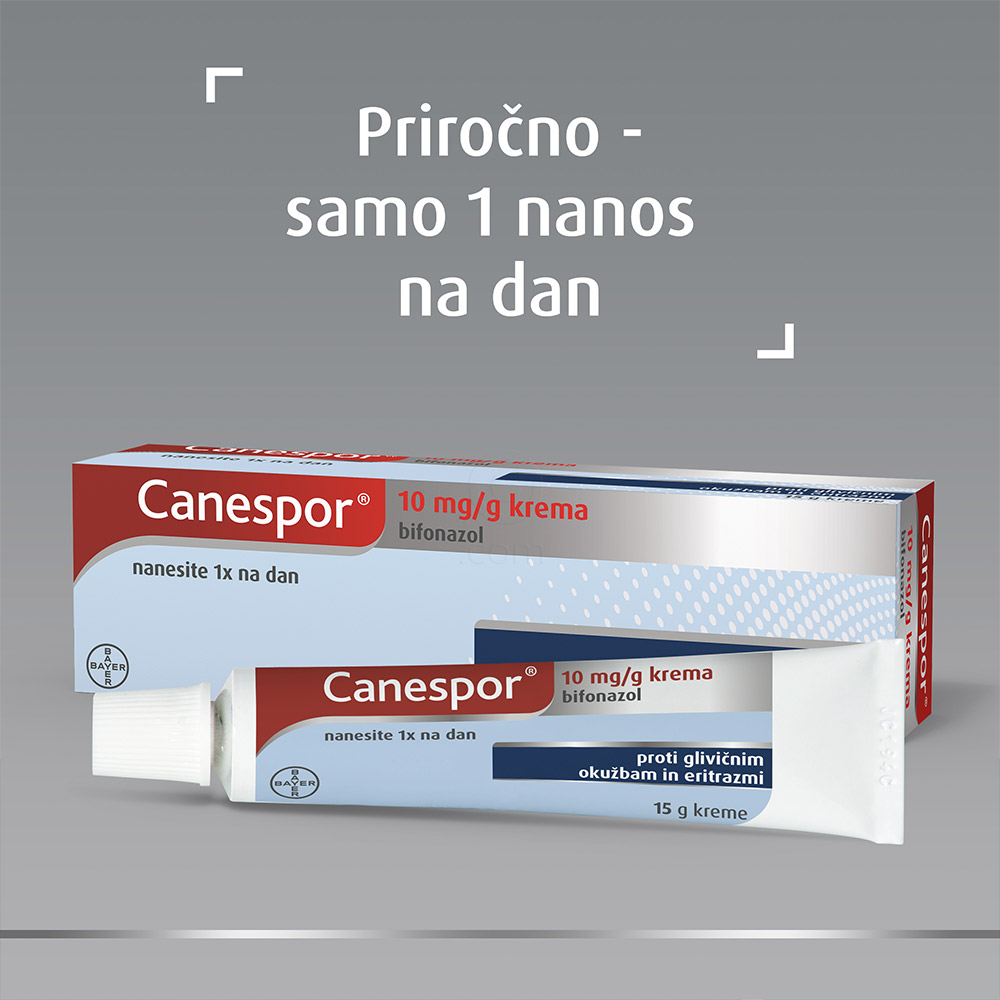 Canespor 10 mg/g, krema (15 g)