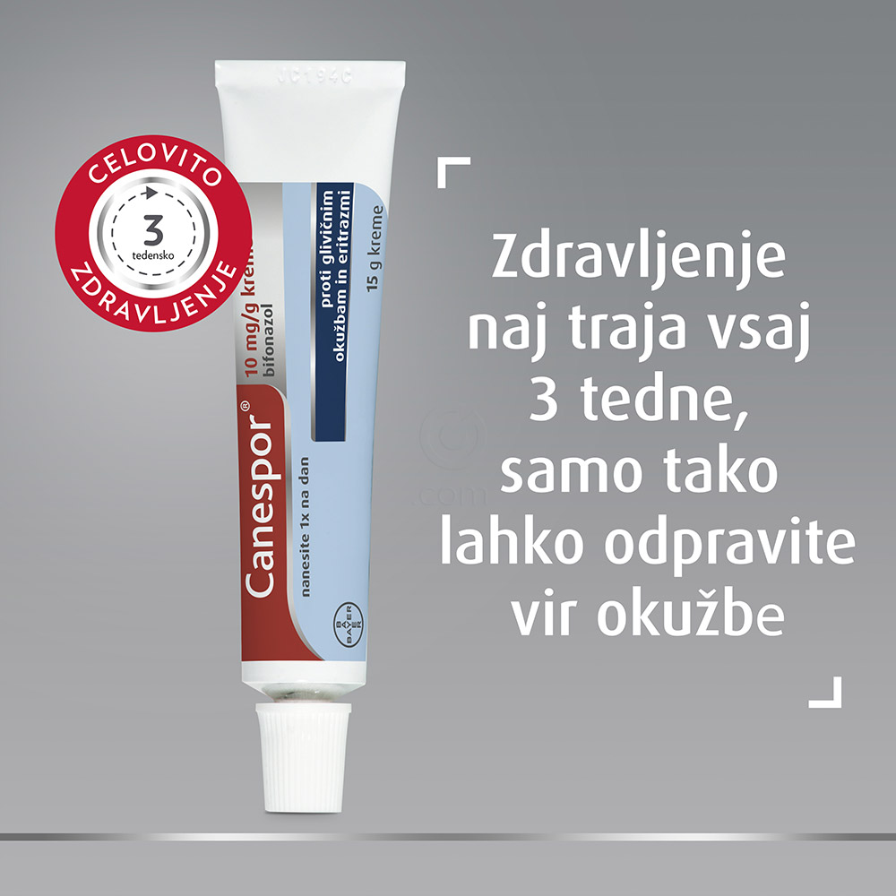 Canespor 10 mg/g, krema (15 g)