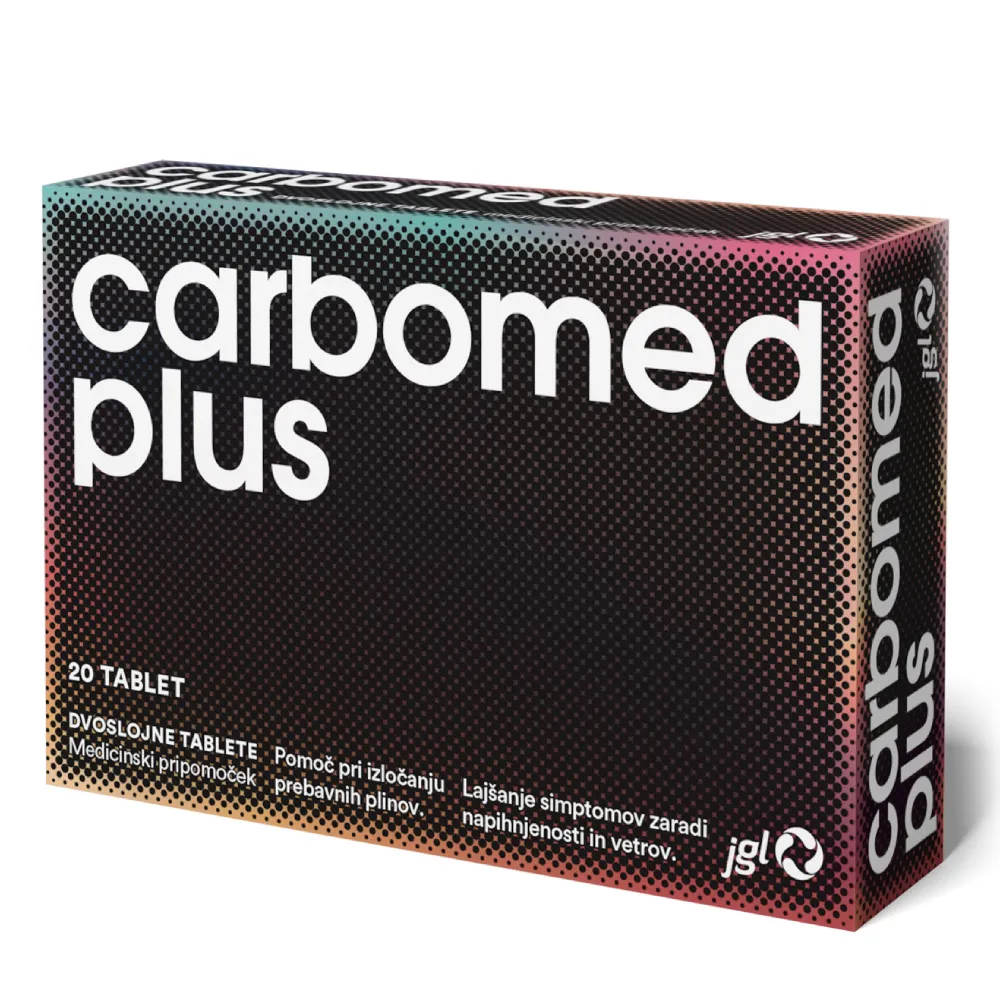 Carbomed Plus, dvoslojne tablete (20 tablet)