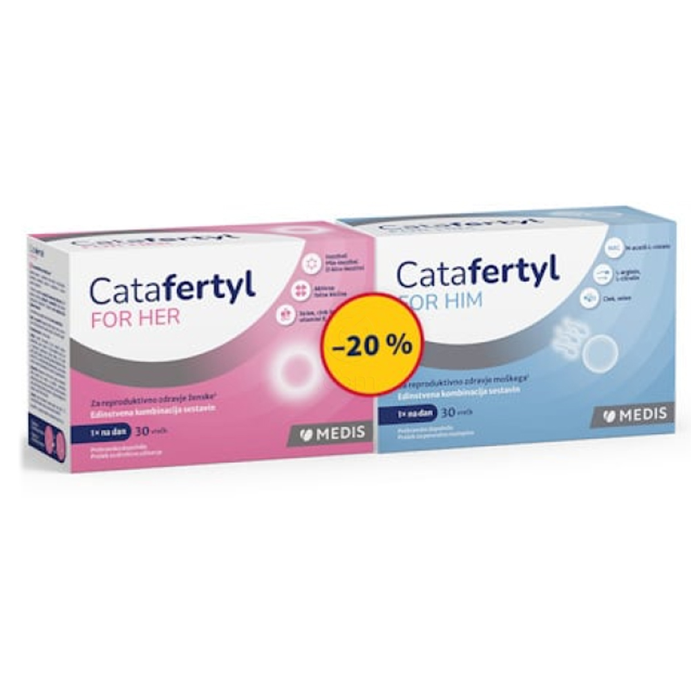 Catafertyl For Her + For Him, dvojno pakiranje (2 x 30 vrečk)