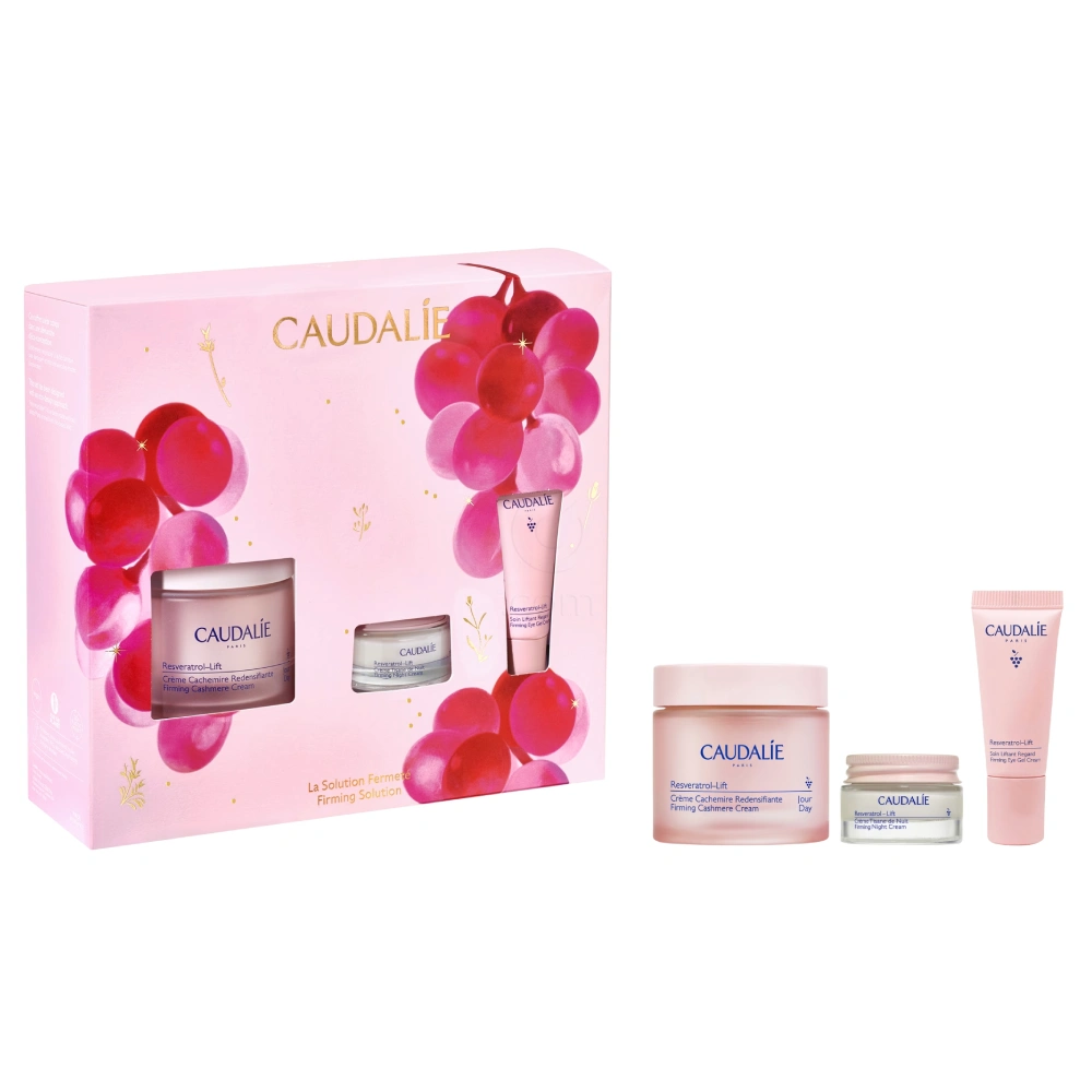 Caudalie, Resveratrol Lift darilni set (50 ml + 15 ml + 5 ml)