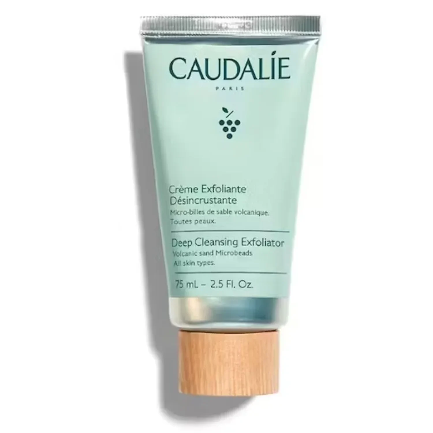 Caudalie Vinoclean, globinski piling za obraz (75 ml)