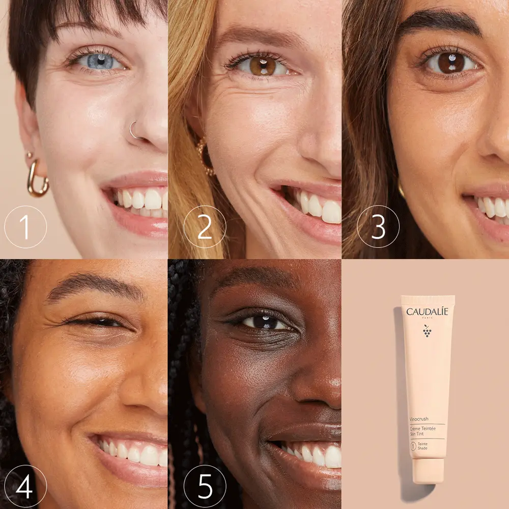 Caudalie Vinocrush, obarvana krema odtenek 1 (30 ml)