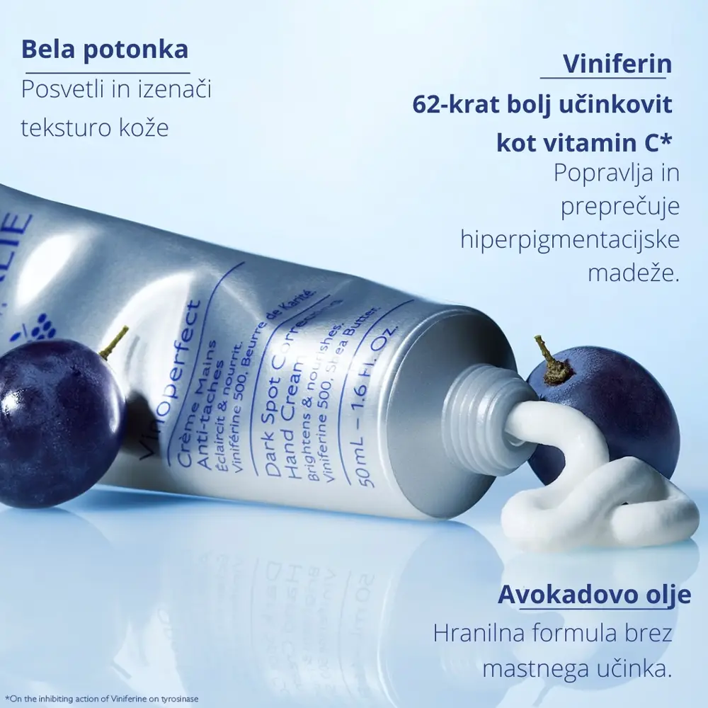 Caudalie Vinoperfect, krema za roke (50 ml)