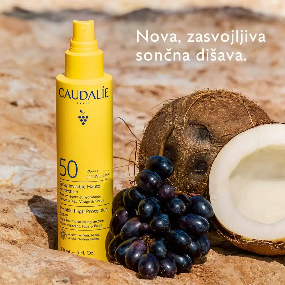 Caudalie Vinosun, mleko za zaščito pred soncem - ZF50 (150 ml)