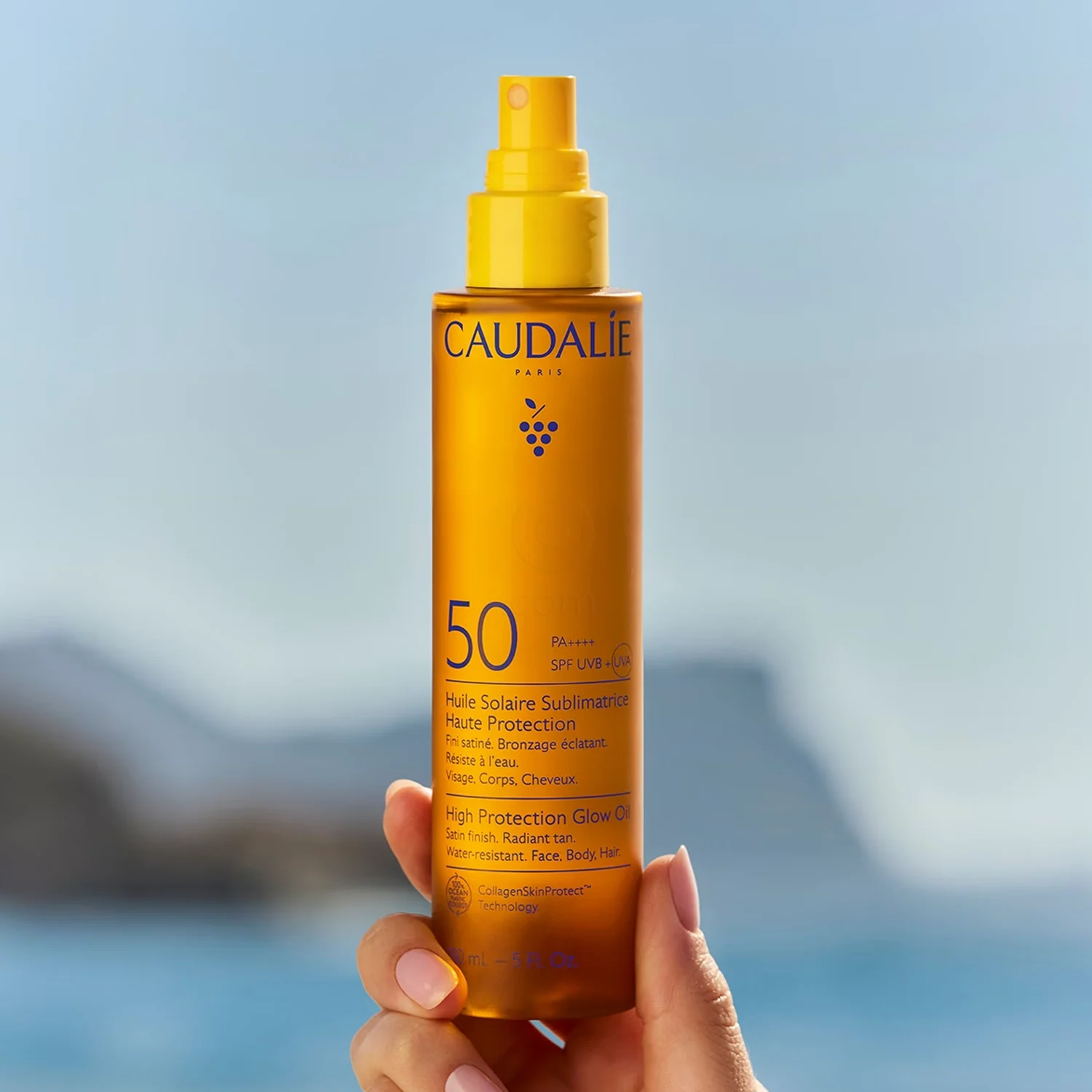 Caudalie Vinosun Protect, sijoče olje za zaščito pred soncem ZF50 (150 ml)