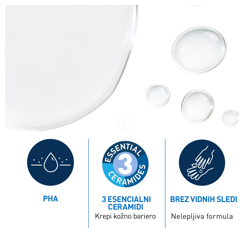 CeraVe, čistilna micelarna voda za normalno do mastno kožo (400 ml)